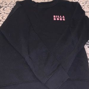 girls billabong crewneck